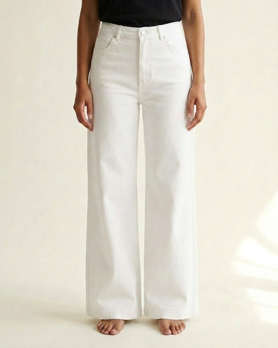 M JEANS Vega Flare Twill Jeans DENIM/TWILL