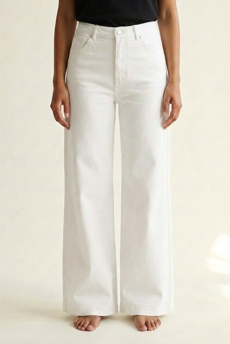 M JEANS Vega Flare Twill Jeans DENIM/TWILL