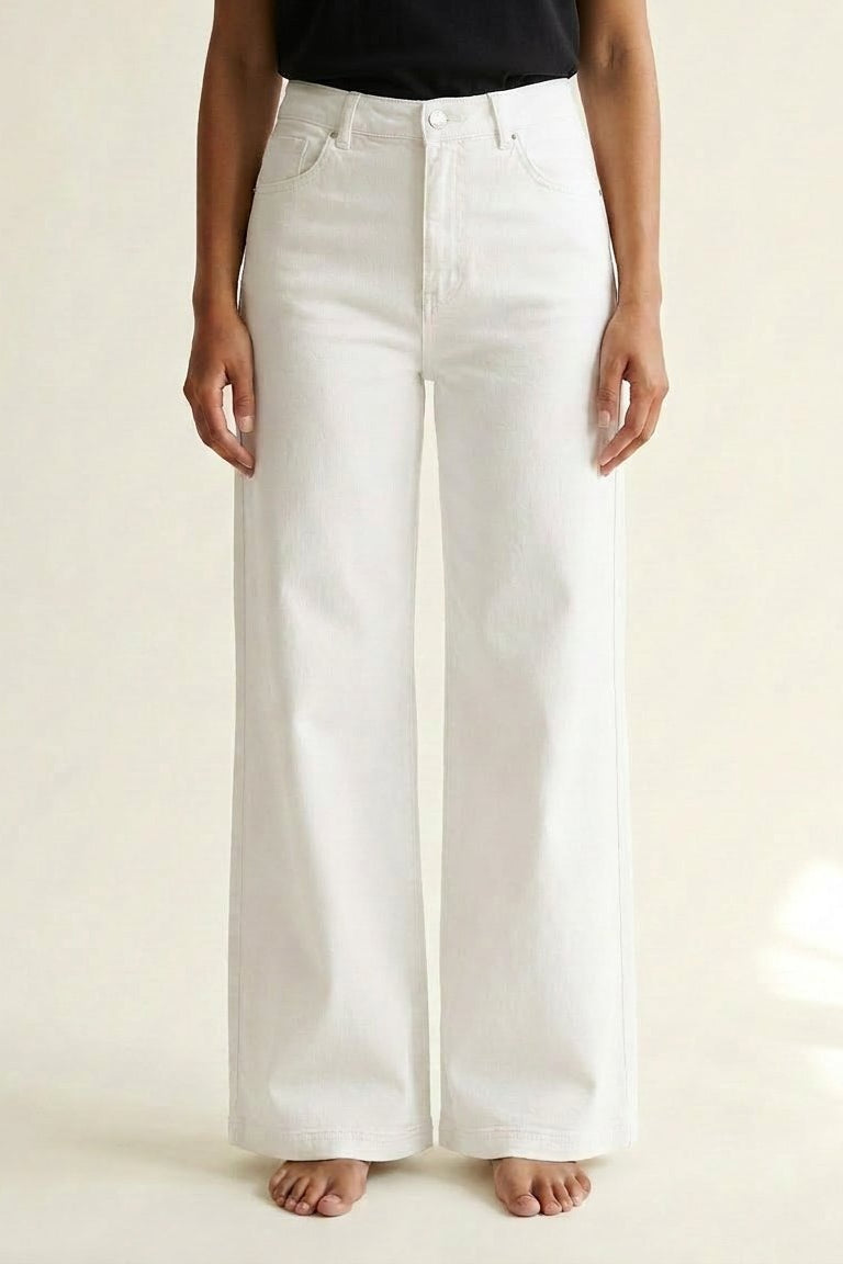 M JEANS Vega Flare Twill Jeans DENIM/TWILL