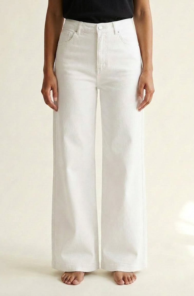 M JEANS Vega Flare Twill Jeans DENIM/TWILL