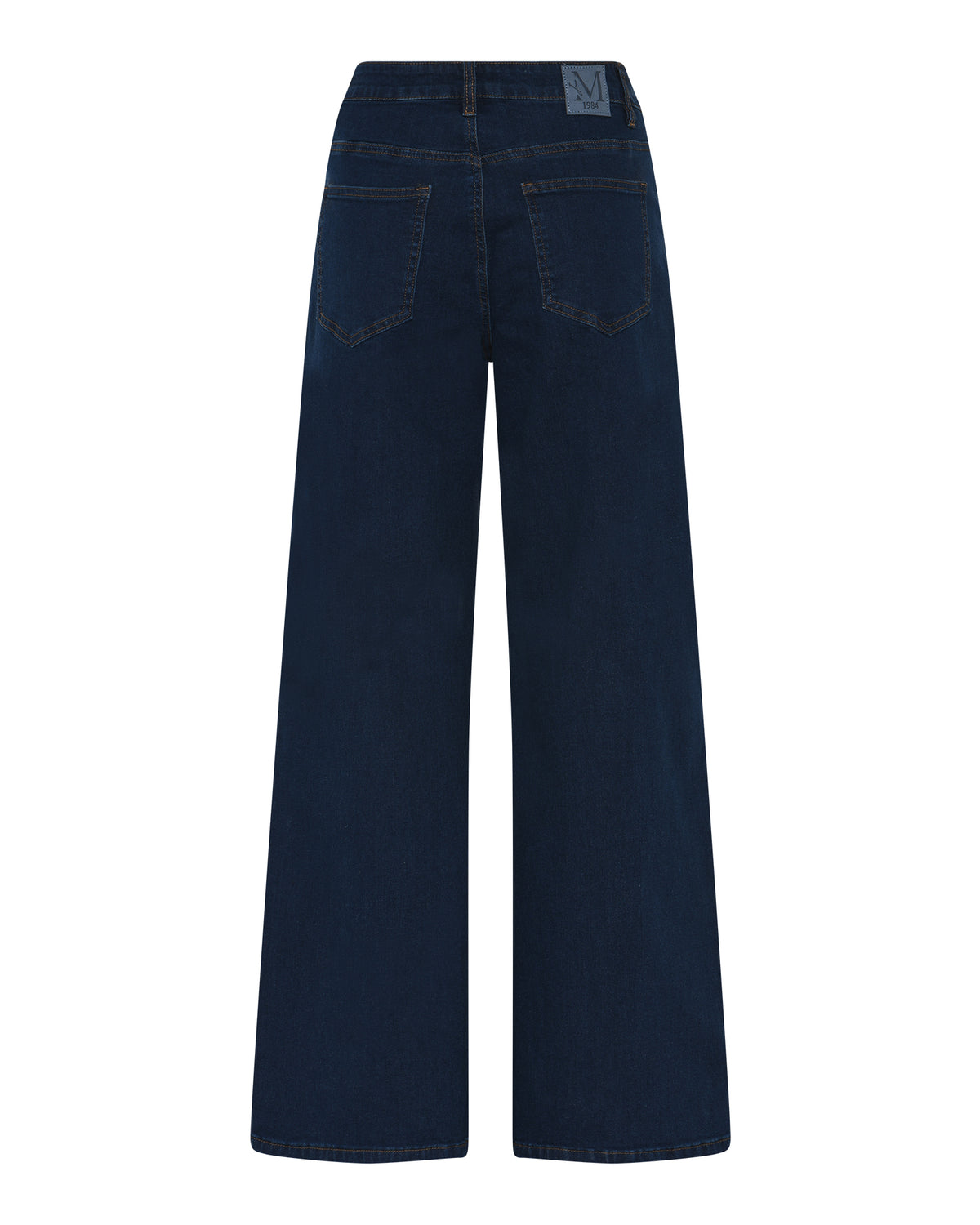 M JEANS Vega Wide Leg Jeans | M Jeans DENIM/TWILL 96 DARK BLUE DENIM