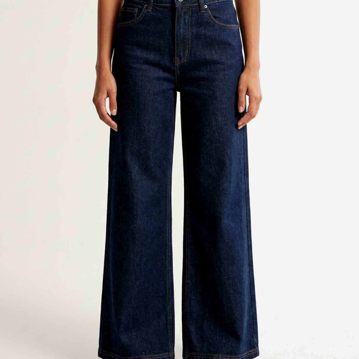 M JEANS Vega Wide Leg Jeans | M Jeans DENIM/TWILL 98 DARK BLUE