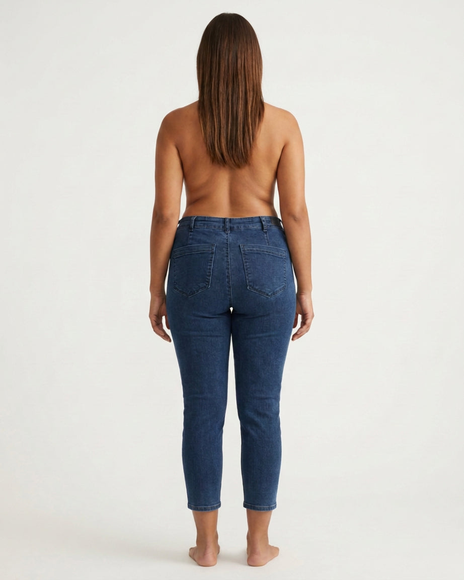 MARC LAUGE Viva Slim Fit Jeans DENIM/TWILL 96 DARK BLUE DENIM