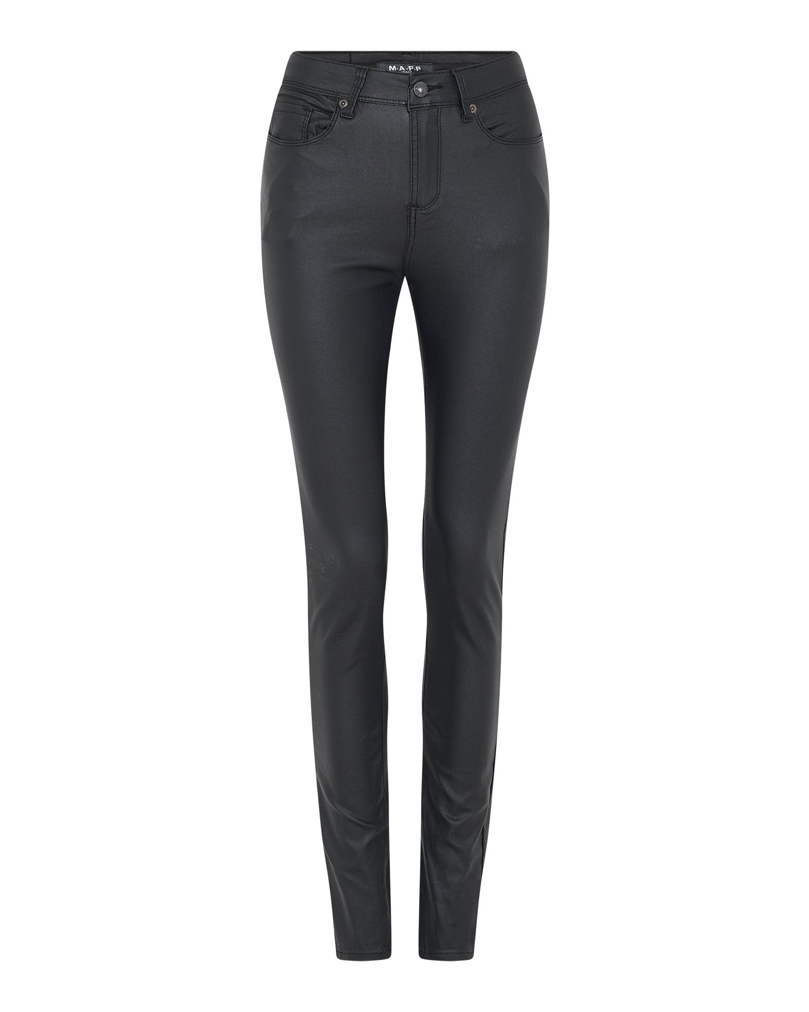 MAPP Wonder Push-Up Coated Jeans COATED 8099 BLACK COATED