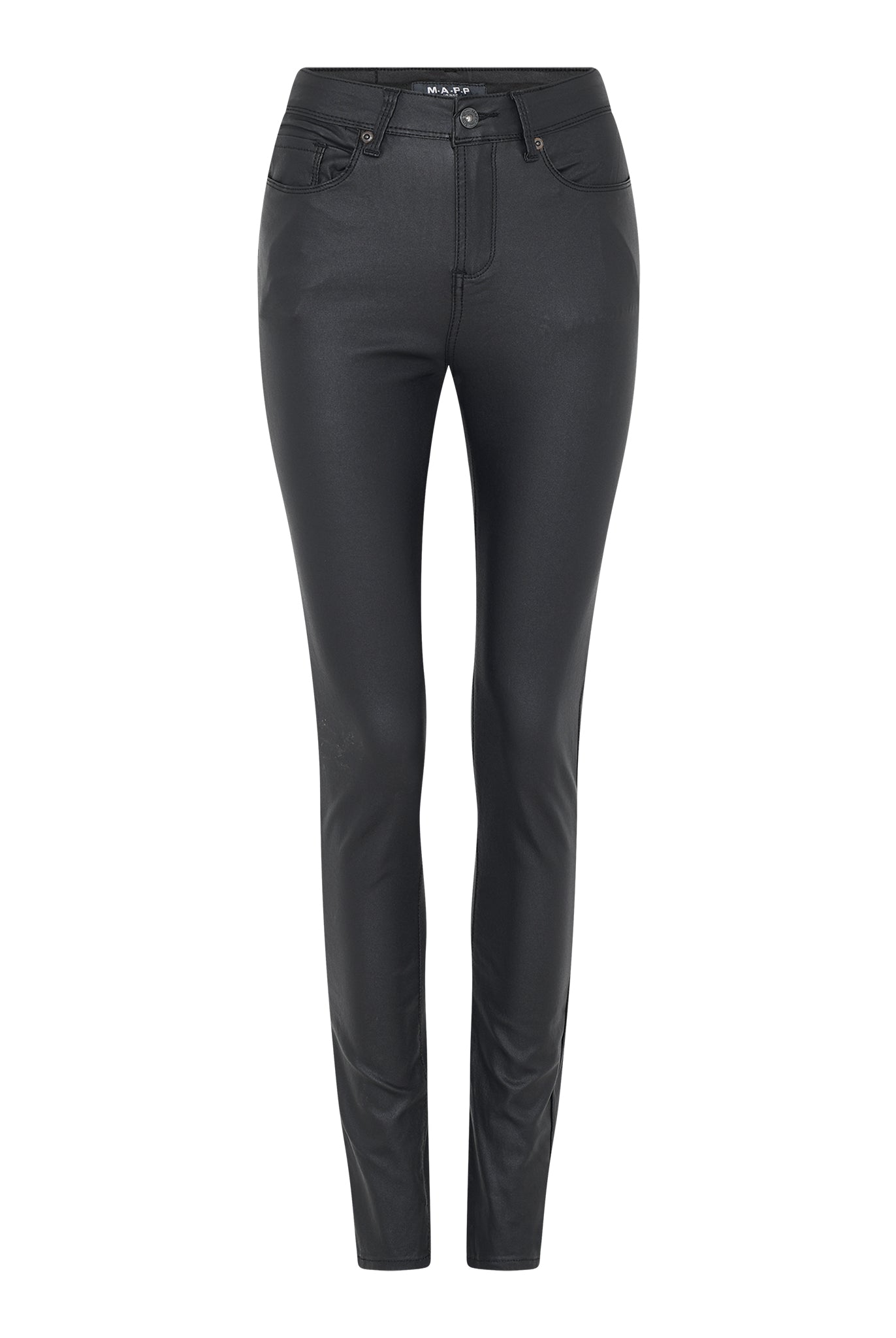 MAPP WONDER PUSH-UP COATED JEANS COATED 8099 BLACK COATED