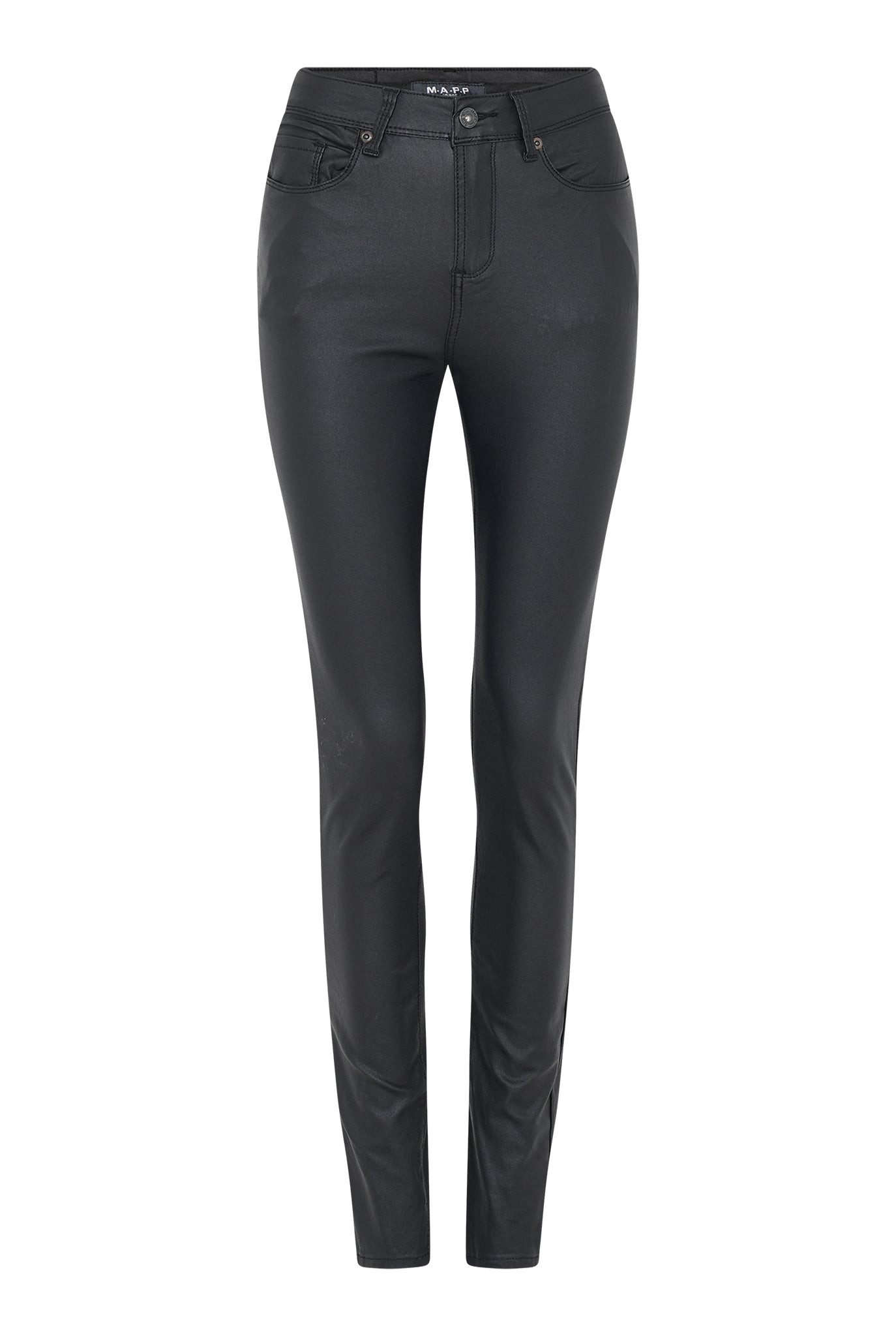 MAPP WONDER PUSH-UP COATED JEANS COATED 8099 BLACK COATED