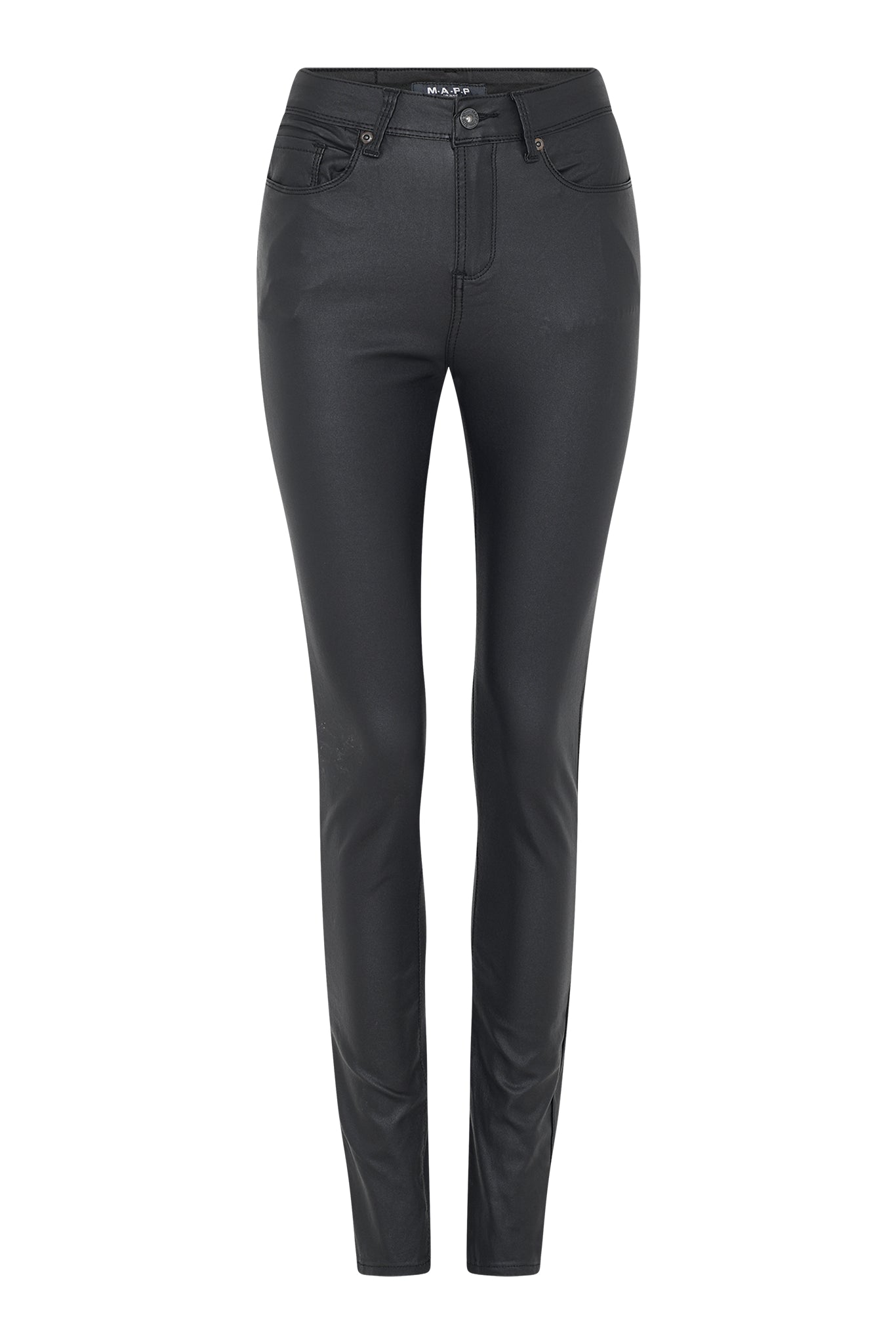 MAPP WONDER PUSH-UP COATED JEANS COATED 8099 BLACK COATED