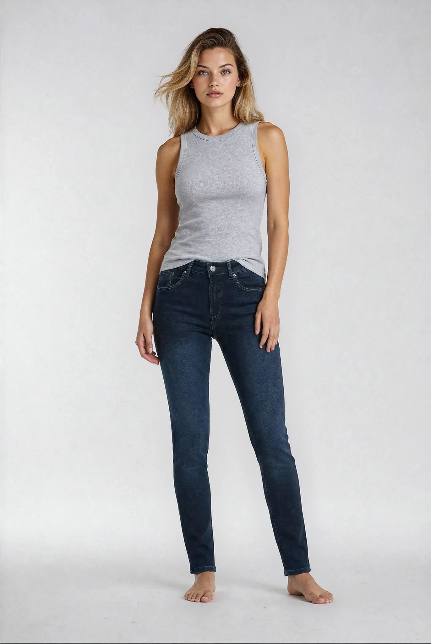 MAPP WONDER PUSH-UP DENIM JEANS DENIM/TWILL