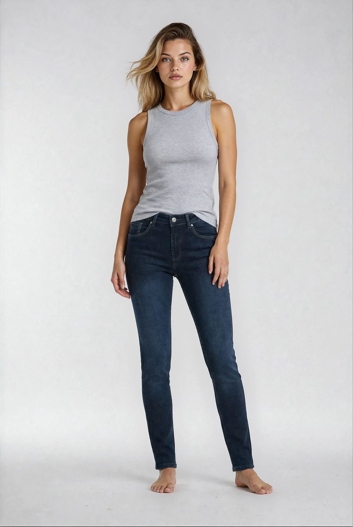 MAPP WONDER PUSH-UP DENIM JEANS DENIM/TWILL
