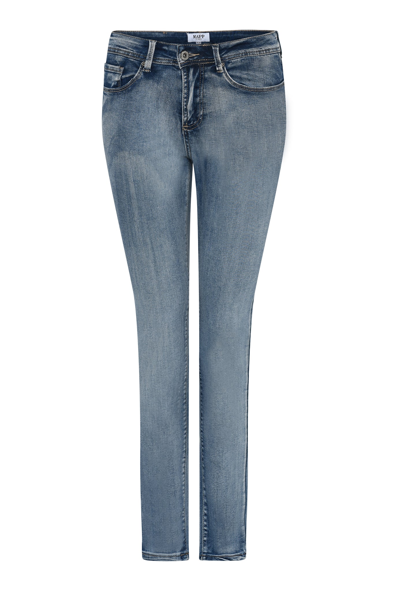 MAPP WONDER PUSH-UP DENIM JEANS DENIM/TWILL 909699 LT. BLUE USED