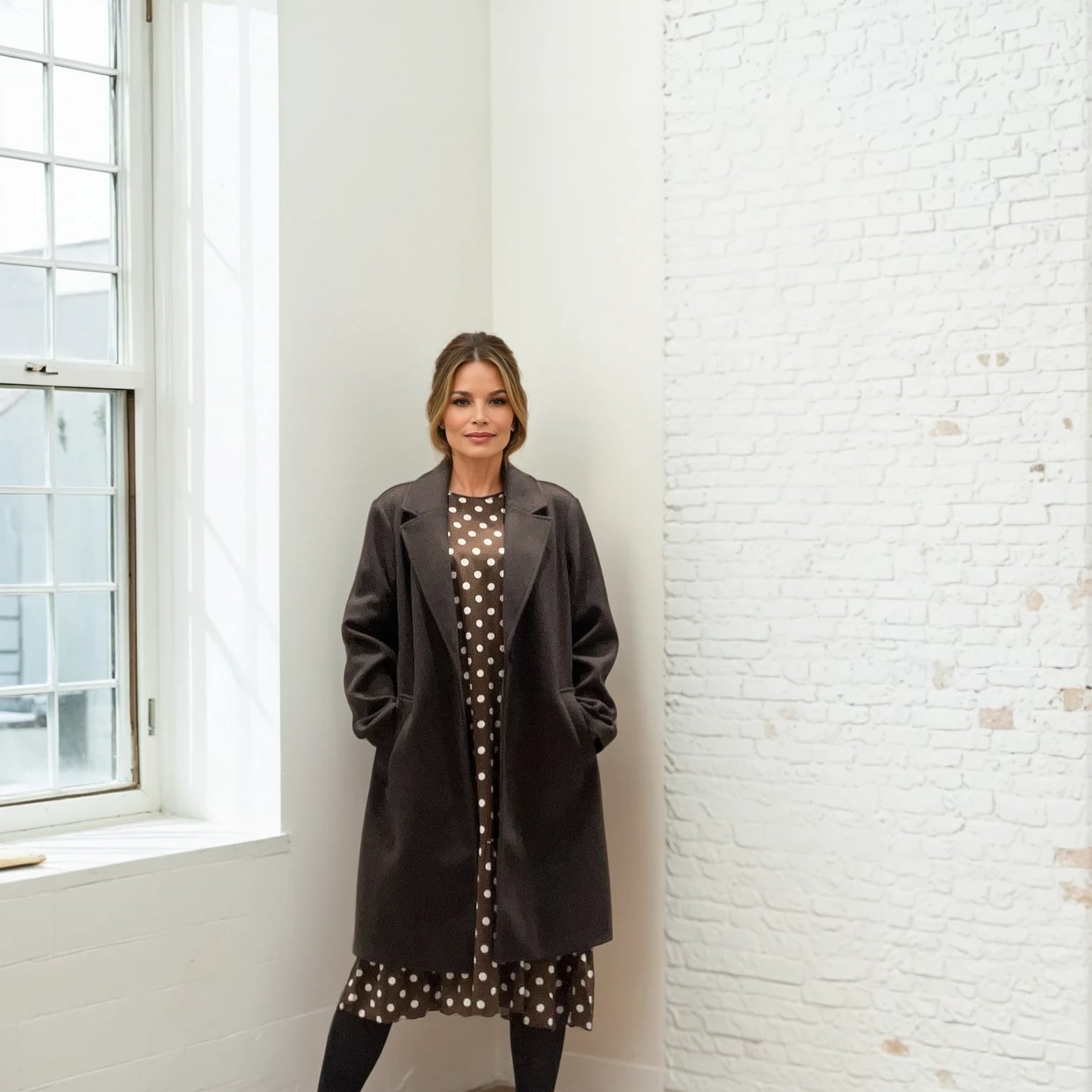 MARC LAUGE WOOL COAT OUTERWEAR 129 CHOCOLATE