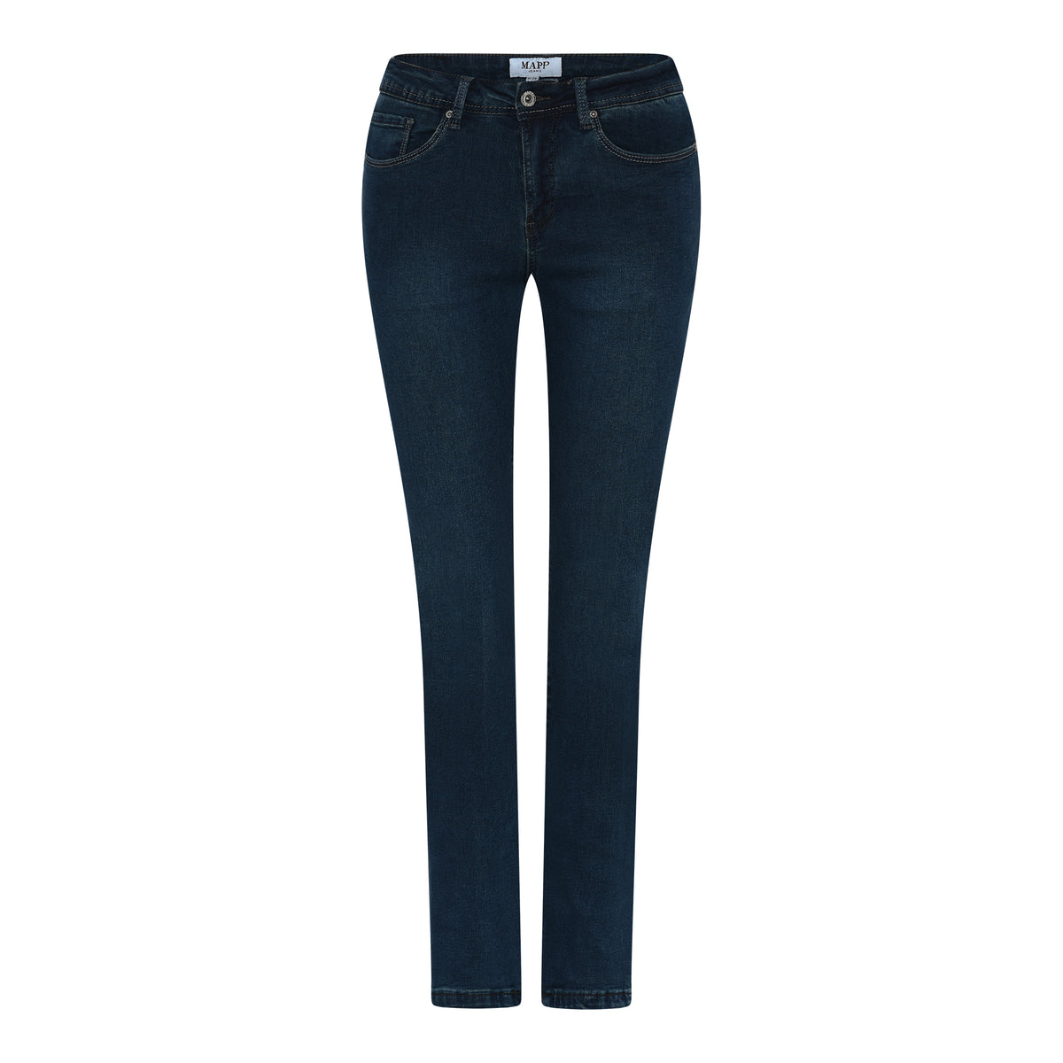 MAPP Wonder Push-up Slim Fit Jeans | Mapp DENIM/TWILL 969699 DARK BLUE USED