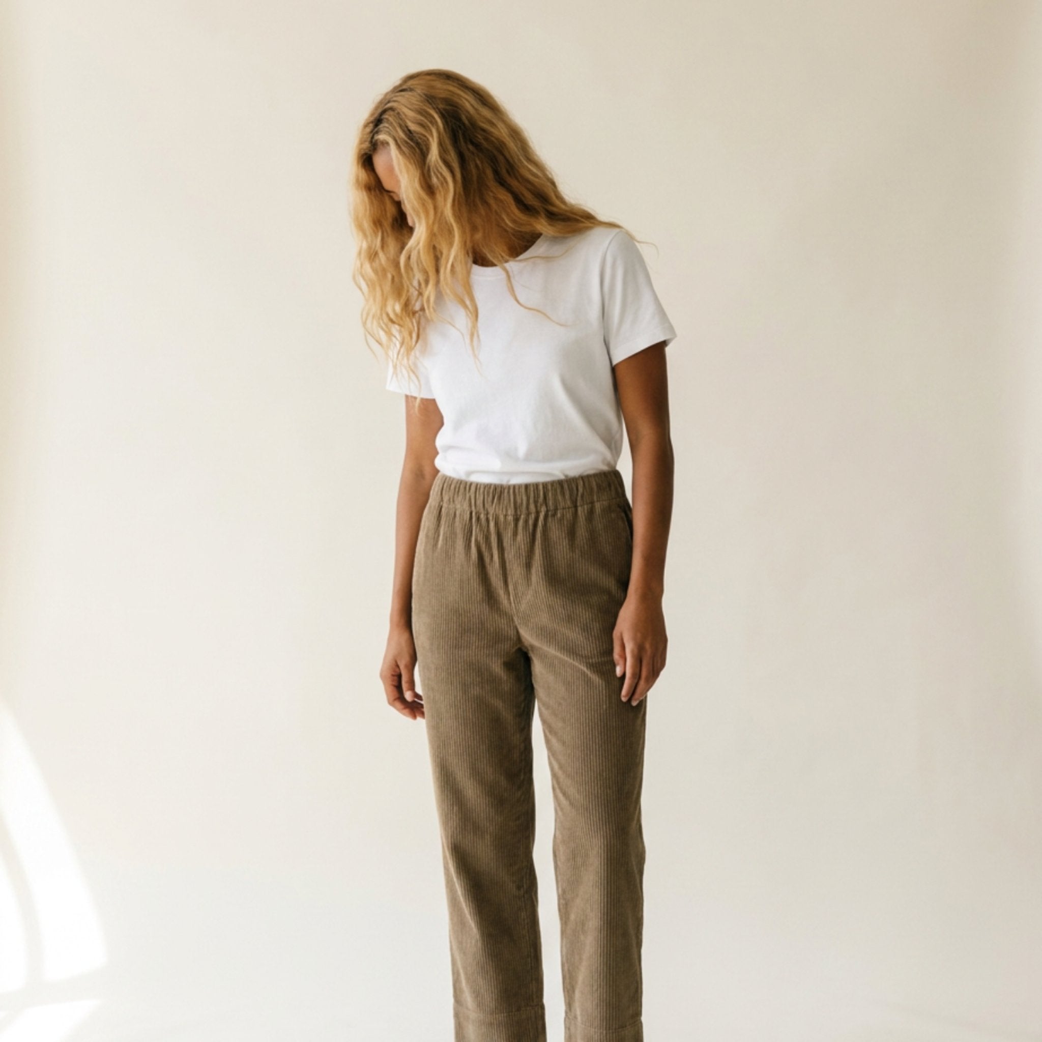 M JEANS AIKO CORD PANT PANTS 136 FANGO