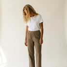 M JEANS AIKO CORD PANT PANTS 136 FANGO