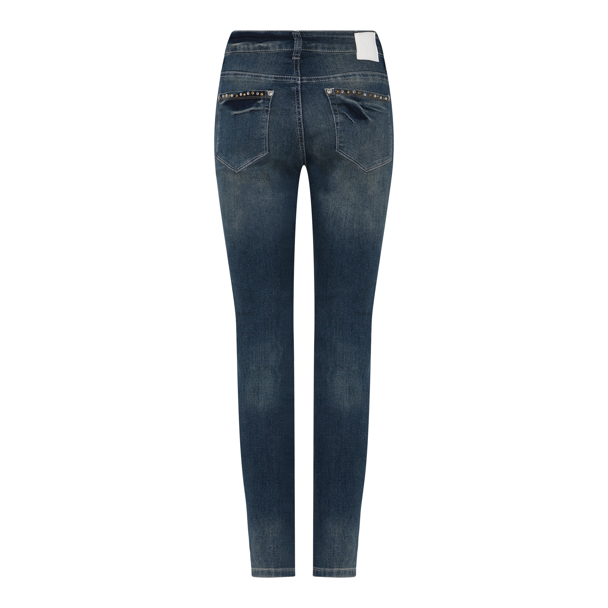 MARC LAUGE ALBERTA PANT DENIM DENIM/TWILL 9696 BLUE DENIM USED