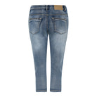 MARC LAUGE ALBERTA PIRAT DENIM JEANS PANTS 3/4 9196 LIGHT BLUE USED