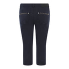 MARC LAUGE ALBERTA PIRAT TWILL JEANS PANTS 3/4 104 NAVY