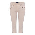 MARC LAUGE ALBERTA PIRAT TWILL JEANS PANTS 3/4 27 SAND