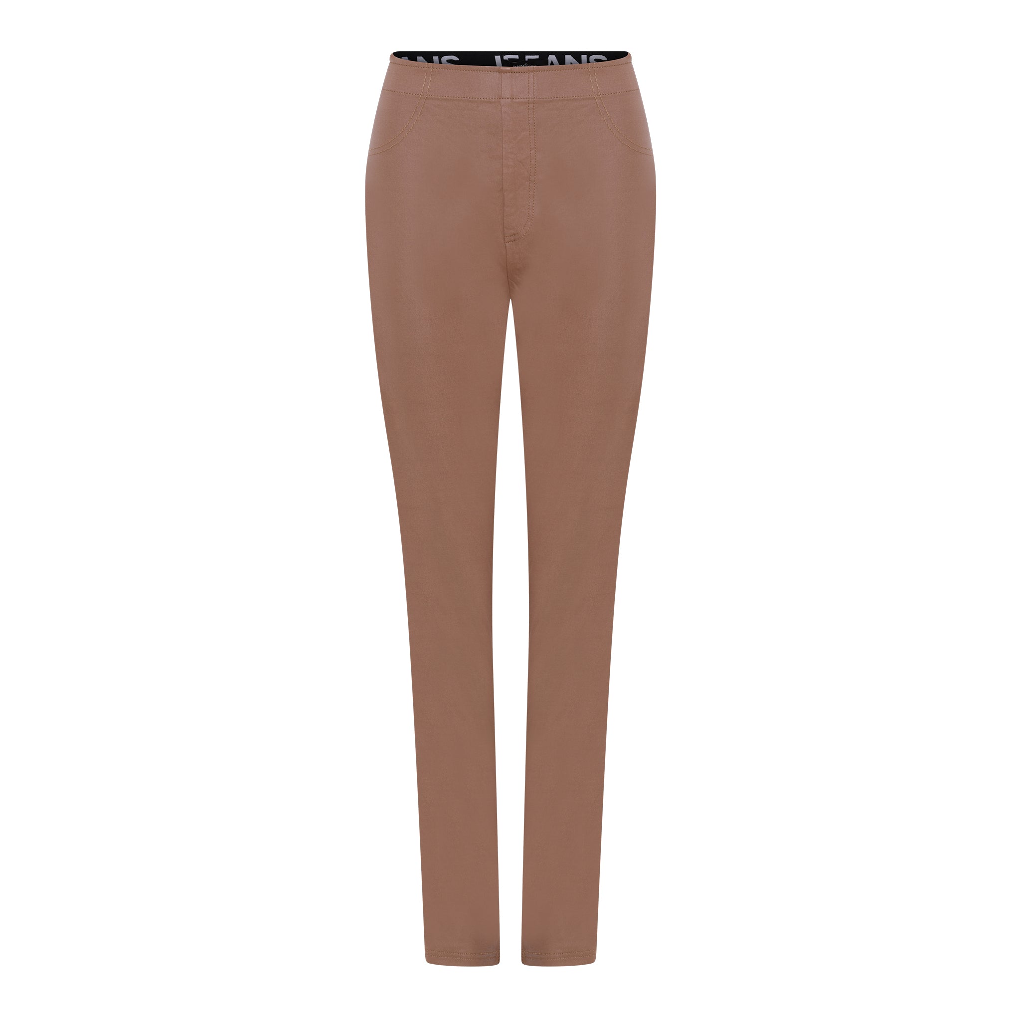 DNYcph ALEIA COATED LEGGINGS LEGGINGS 12299 SOFT CAMEL COATED