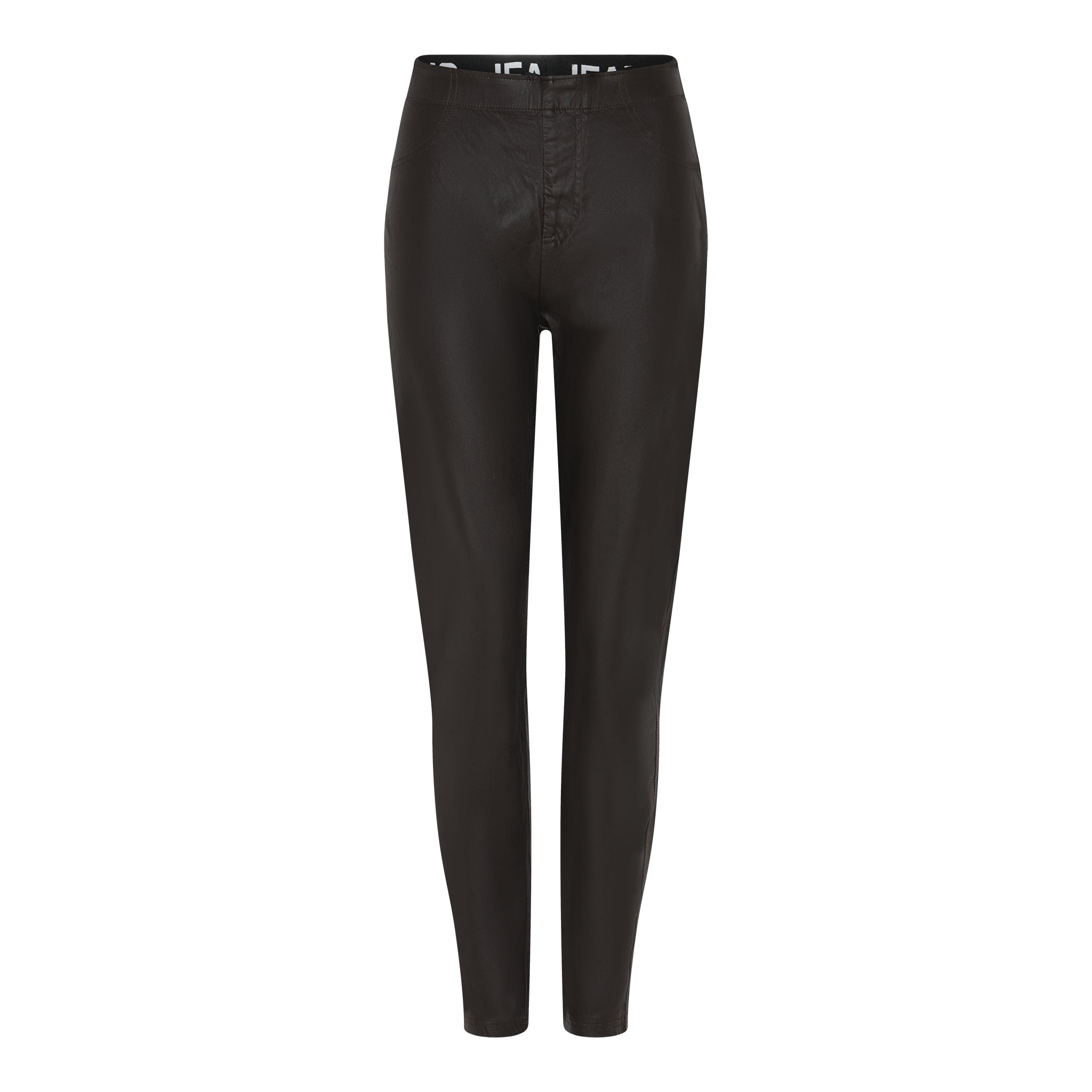 DNYcph ALEIA COATED LEGGINGS LEGGINGS 129 CHOCOLATE