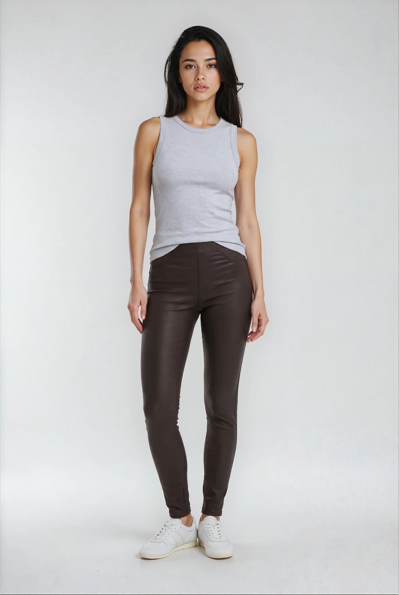 MAPP ALEIA COATED LEGGINGS LEGGINGS
