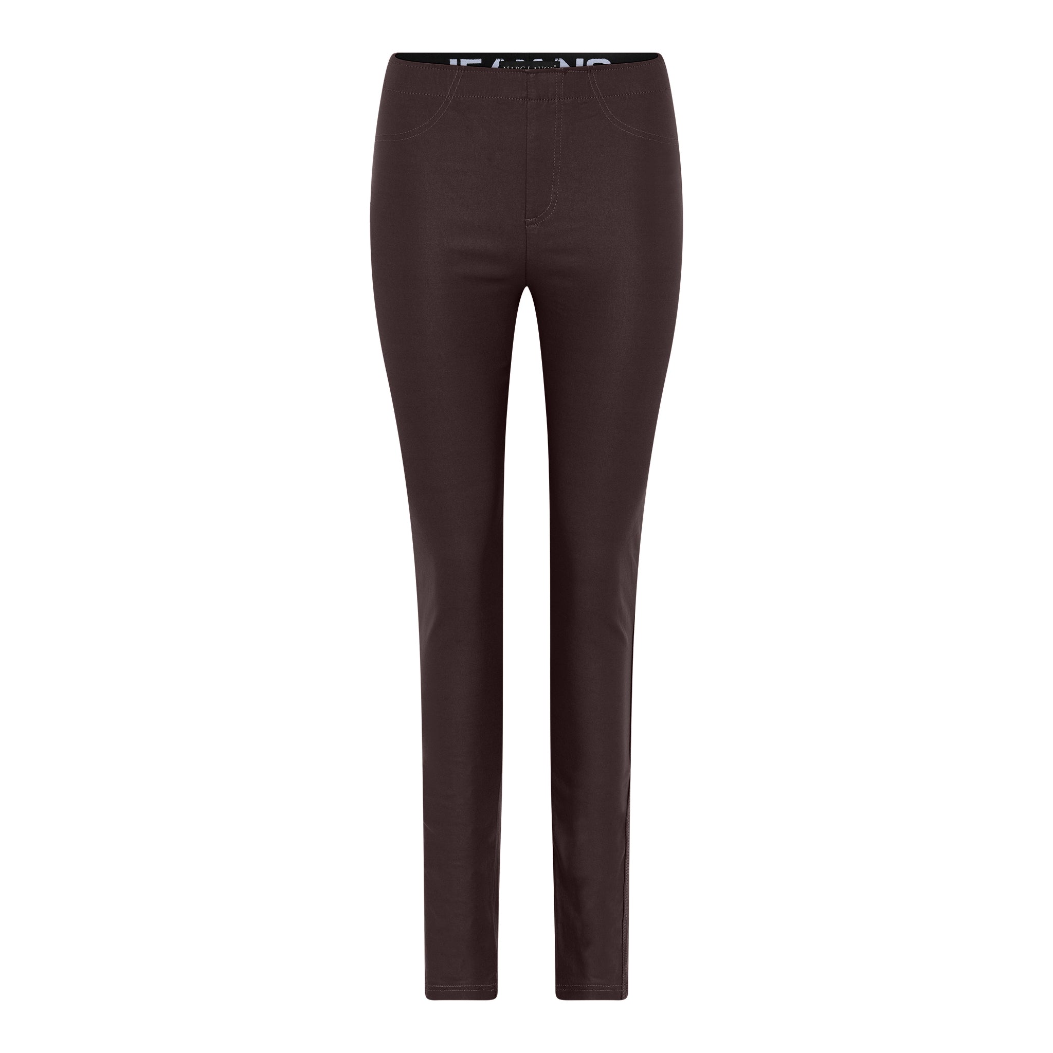 MARC LAUGE ALEIA COATED LEGGINGS LEGGINGS 400 BORDEAUX