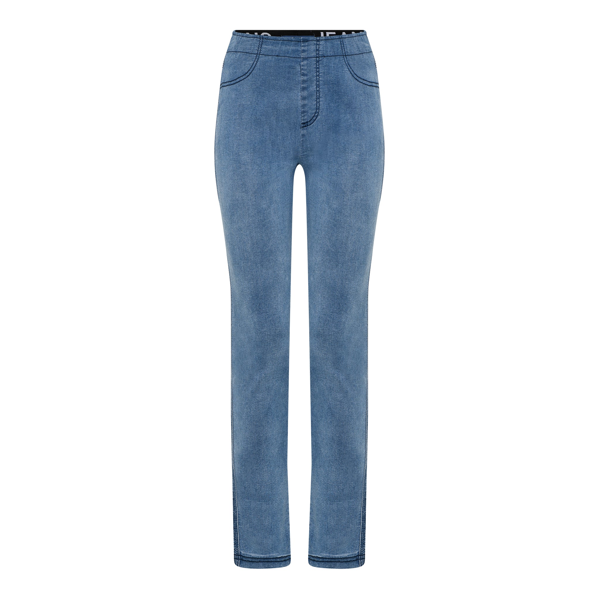 MARC LAUGE ALEIA DENIM LEGGINGS LEGGINGS 919699 BENNETON LIGHT BLUE