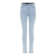 MARC LAUGE ALEIA DENIM LEGGINGS LEGGINGS 8996 LIGHT BLUE USED