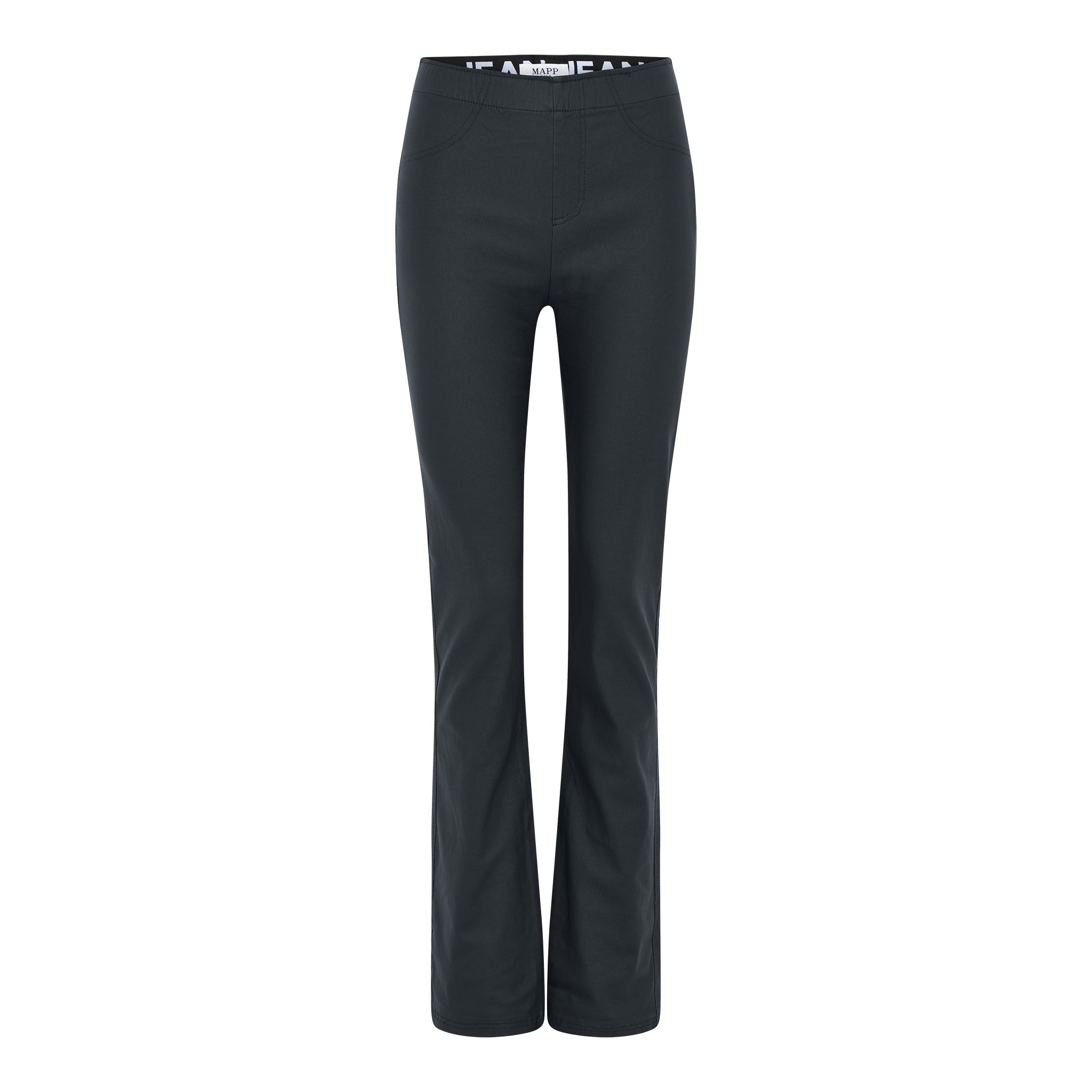 MAPP ALEIA LEGGINGS BOOTCUT COATED COATED 104 NAVY