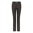 MAPP ALEIA LEGGINGS BOOTCUT COATED COATED 129 CHOCOLATE