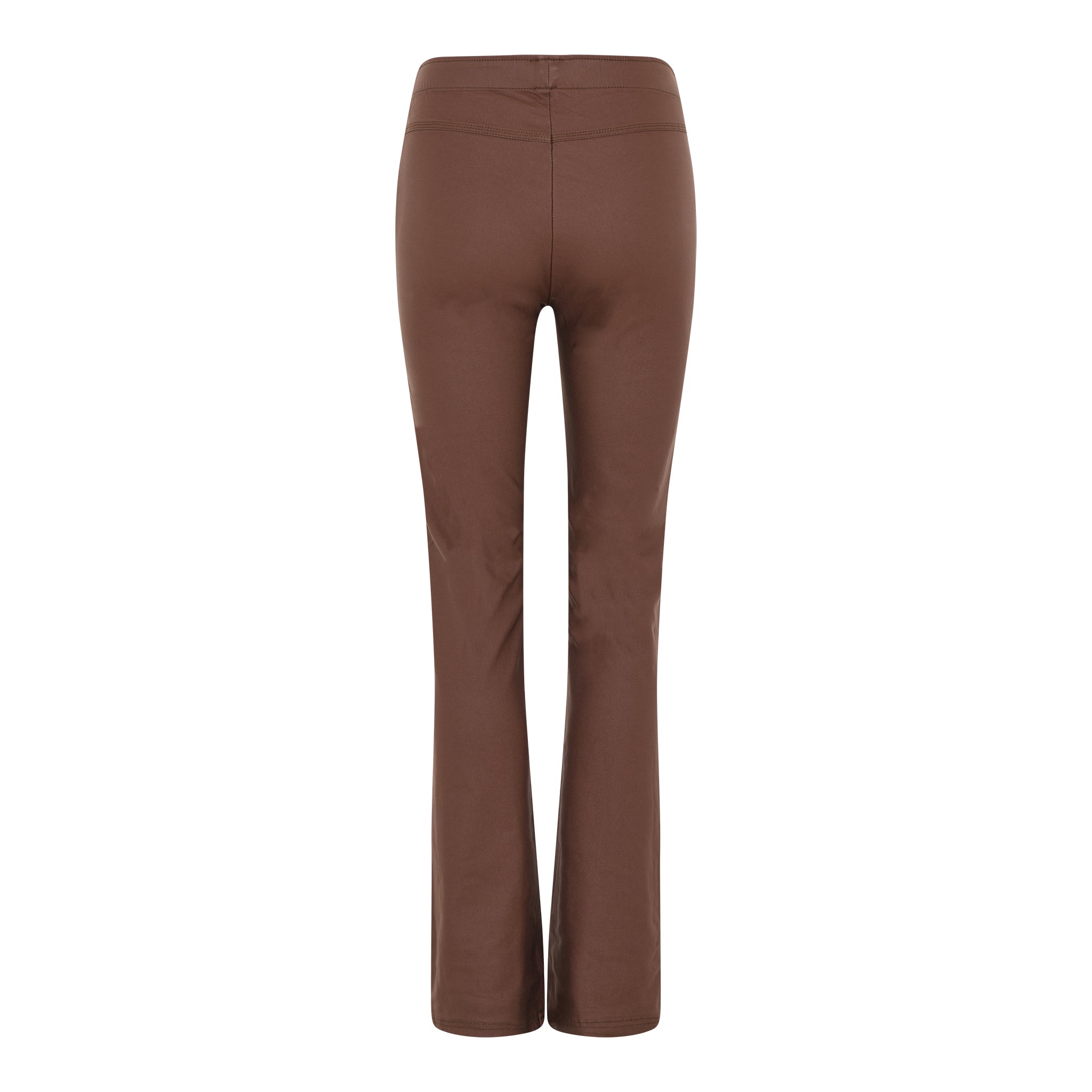 MAPP ALEIA LEGGINGS BOOTCUT COATED COATED 614 MOCHA