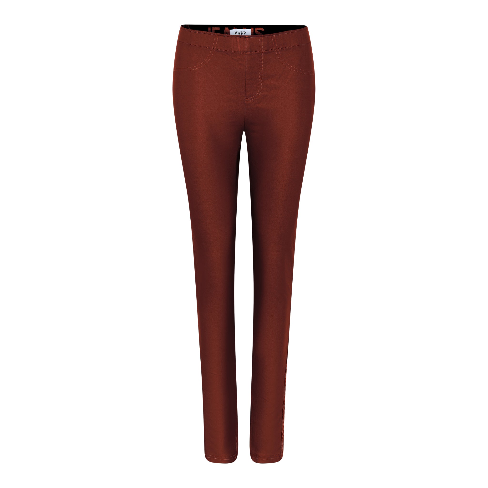 MAPP ALEIA LEGGINGS COATED COATED 505 TERRACOTTA