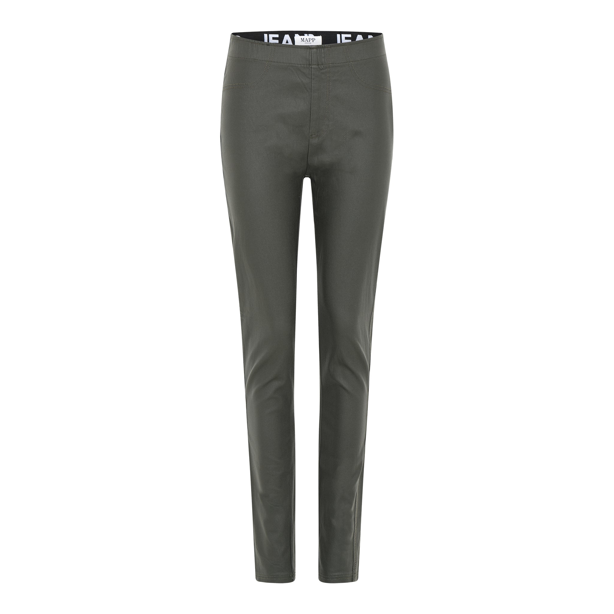 MAPP ALEIA LEGGINGS COATED COATED 546 BOTTLE GREEN