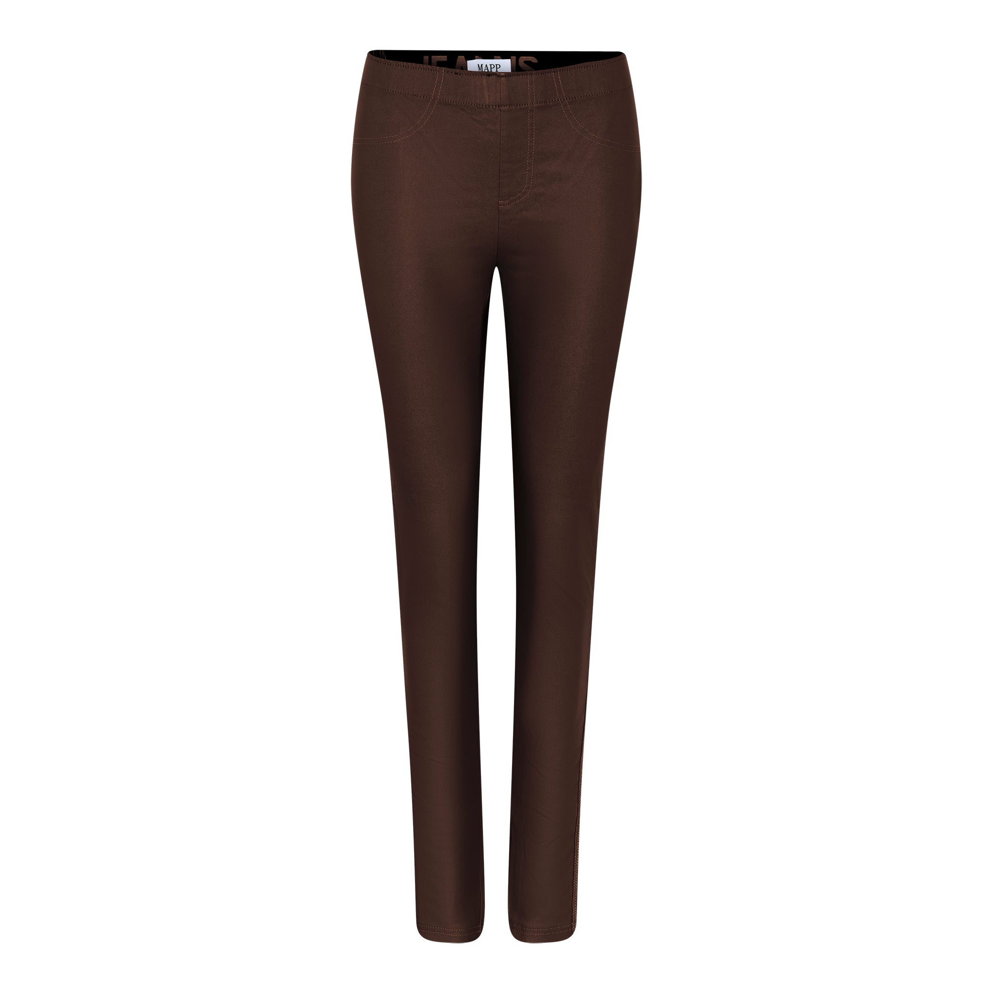 MAPP ALEIA LEGGINGS COATED COATED 614 MOCHA
