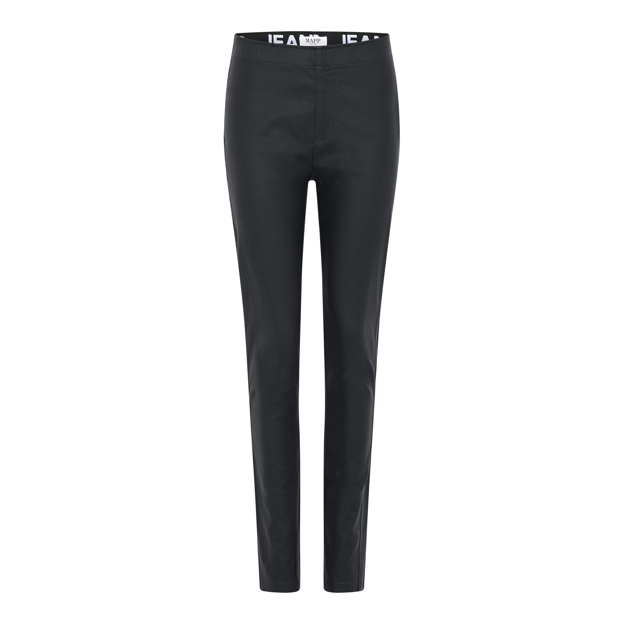 MAPP ALEIA COATED LEGGINGS LEGGINGS 80 BLACK