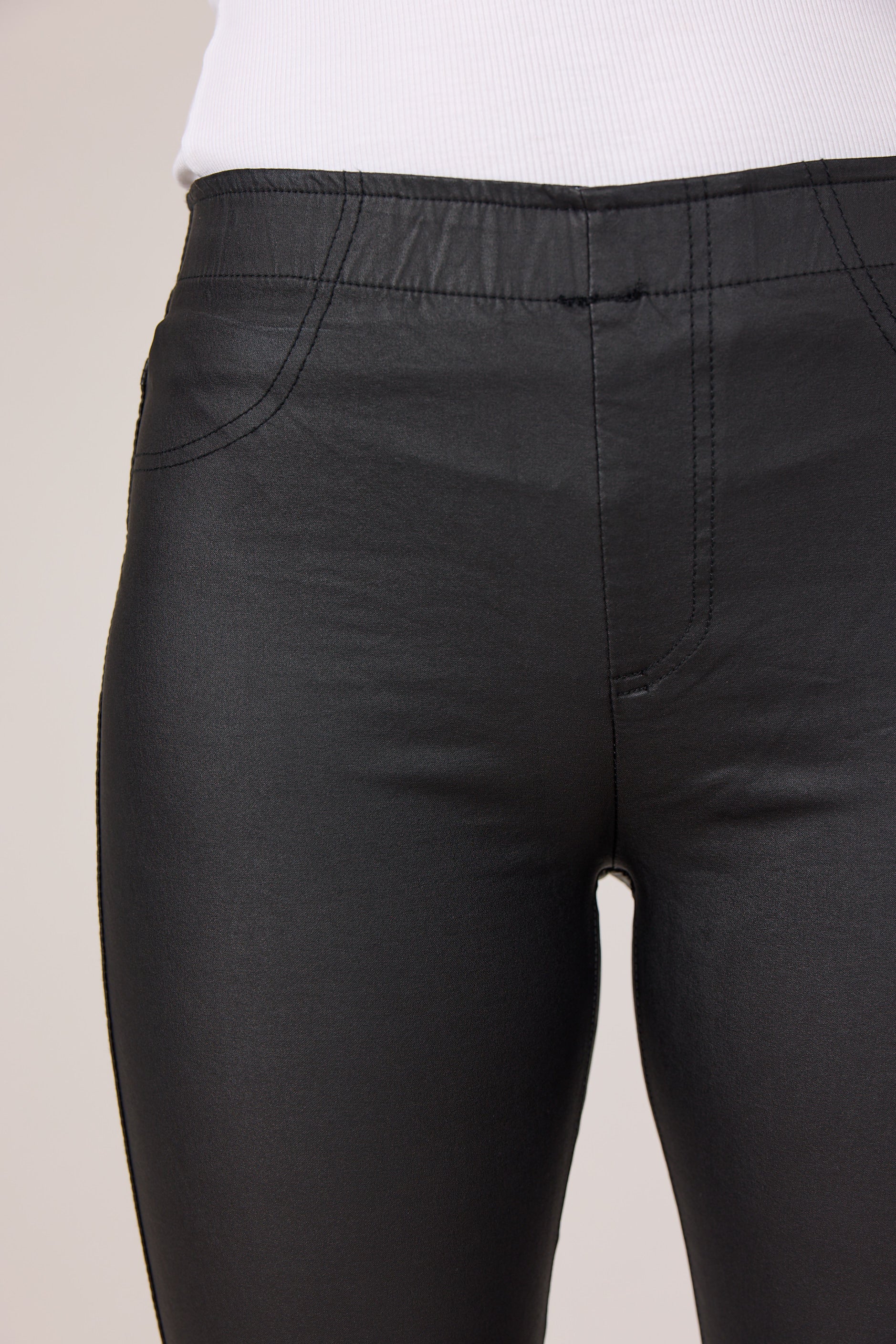 MAPP ALEIA LEGGINGS COATED COATED 80 BLACK
