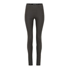 MAPP ALEIA LEGGINGS COATED SNAKE COATED 129 CHOCOLATE