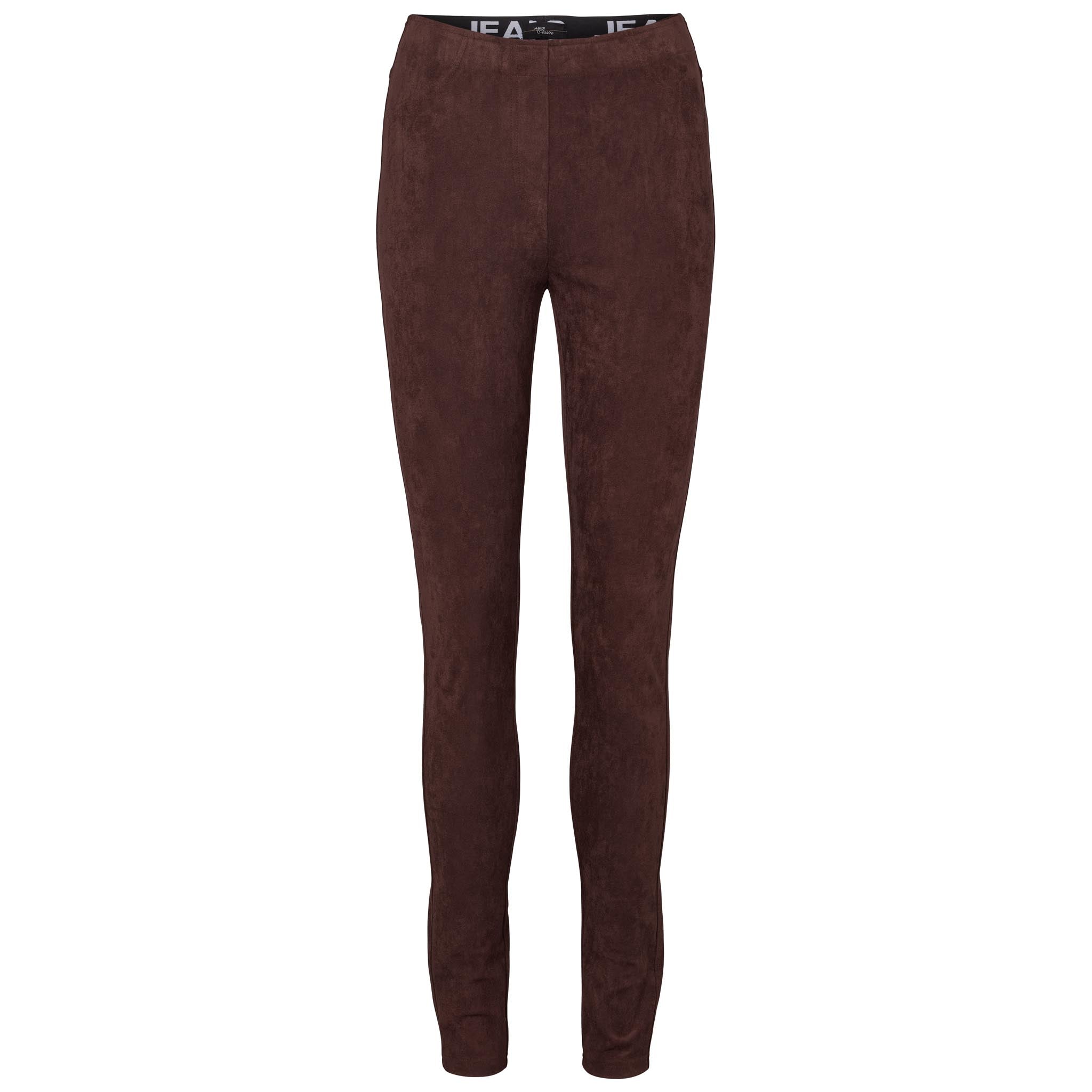 MAPP ALEIA LEGGINGS SUEDE LEGGINGS 129 CHOCOLATE