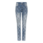 MAPP ANGEL EMB JEANS DENIM/TWILL 9396 DENIM USED