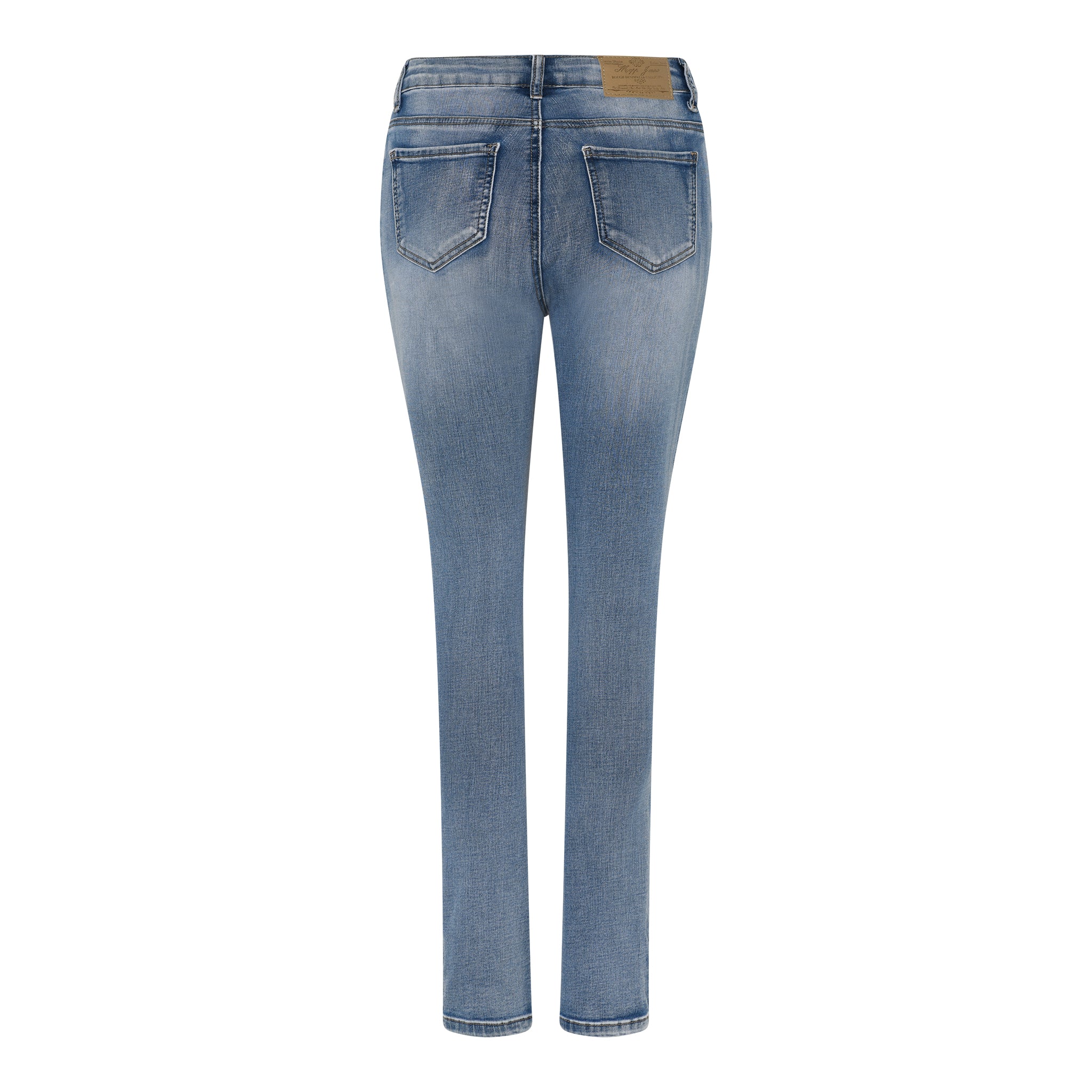 MAPP ANGEL JEANS BOW FIT DENIM DENIM/TWILL 9196 LIGHT BLUE USED