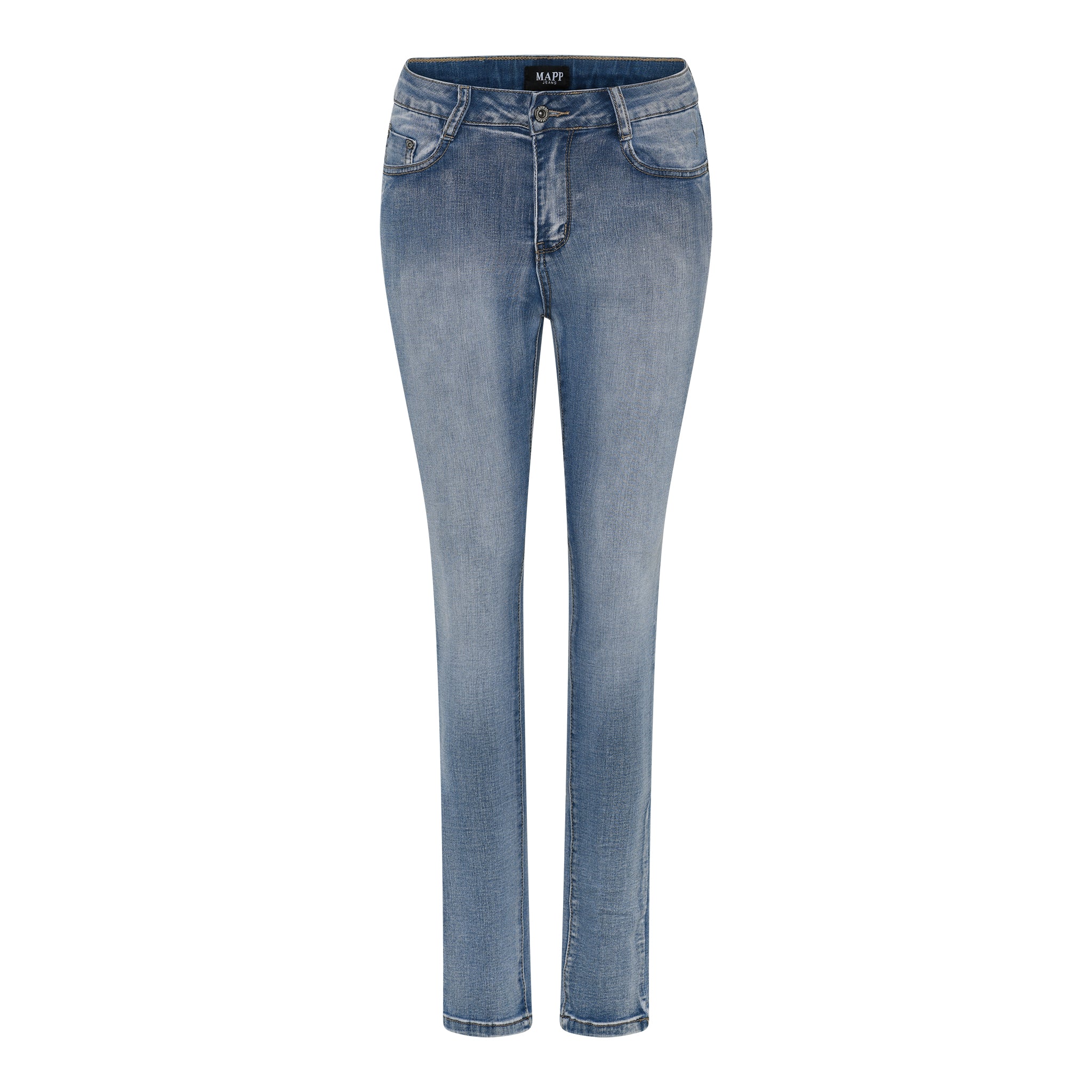 MAPP ANGEL JEANS BOW FIT DENIM DENIM/TWILL 9196 LIGHT BLUE USED