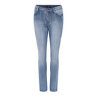 MAPP ANGEL JEANS BOW FIT DENIM RAW EDGE DENIM/TWILL 9196 LIGHT BLUE USED