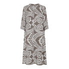 MAPP ANGIE LINEN DRESS LINEN 136 FANGO