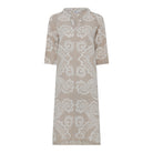 MAPP ANGIE LINEN DRESS LINEN 27 SAND