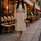 MARC LAUGE ANN COT/LIN DRESS LINEN