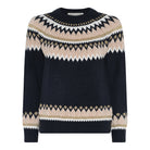 M JEANS ARNDAL R/NECK KNITWEAR 104 NAVY
