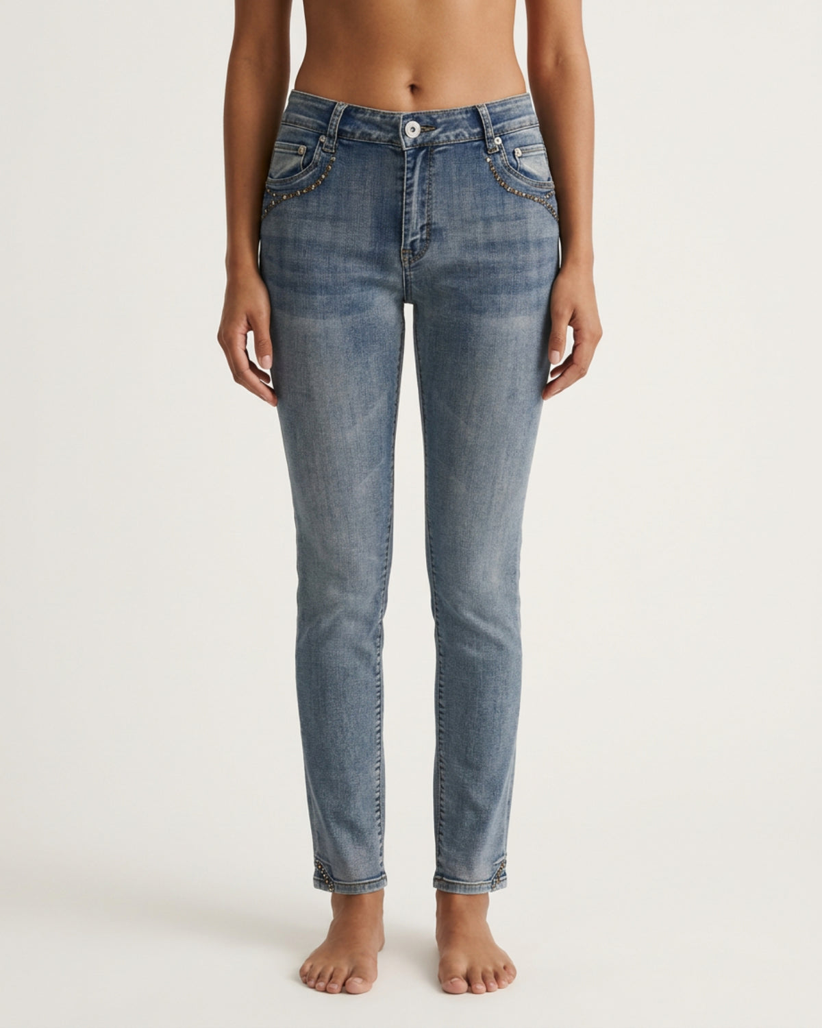 MARC LAUGE Alberta Denim Jeans DENIM/TWILL 919699 BENNETON LIGHT BLUE