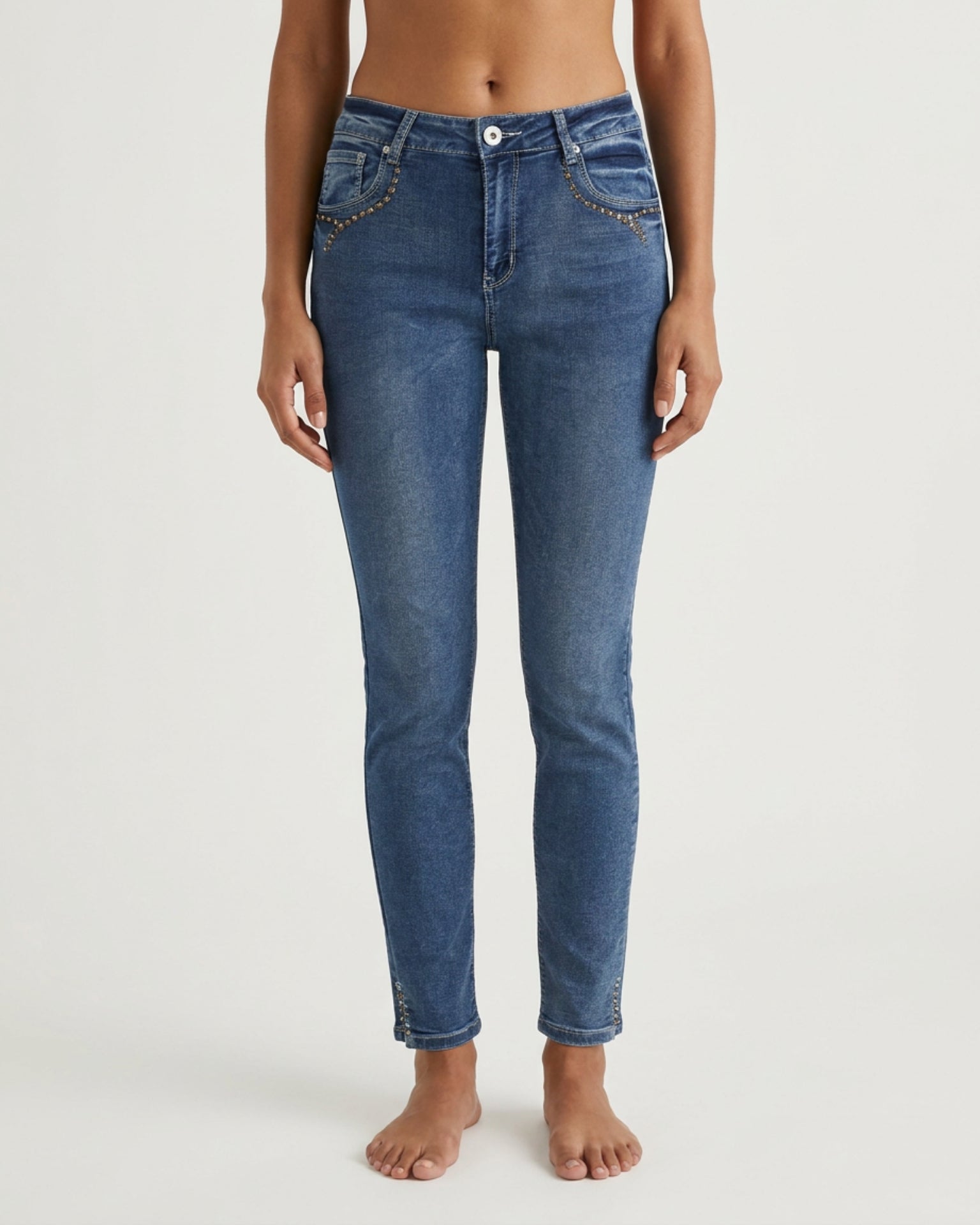 MARC LAUGE Alberta Denim Jeans DENIM/TWILL 9196 LIGHT BLUE USED