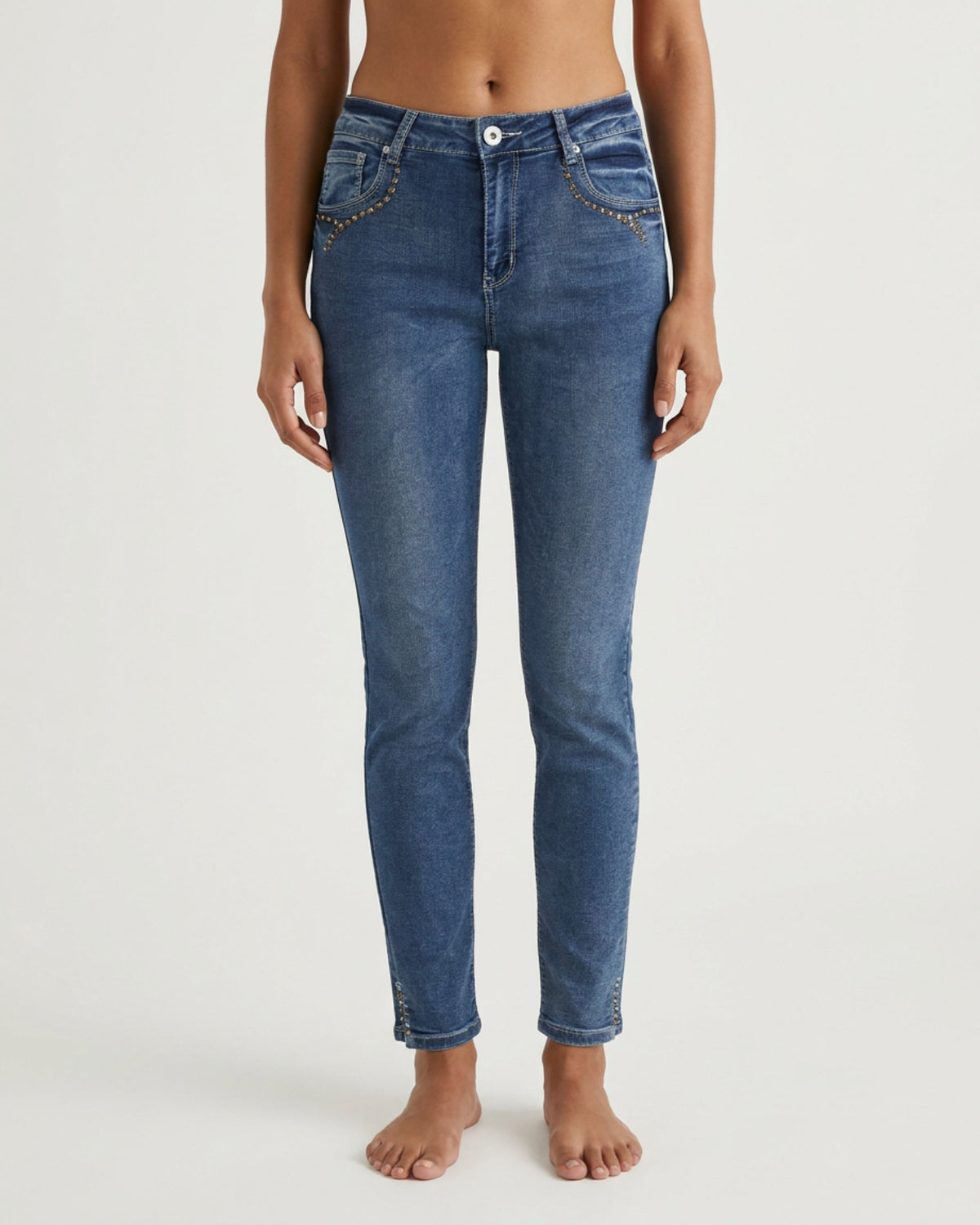 MARC LAUGE Alberta Denim Jeans DENIM/TWILL 9196 LIGHT BLUE USED