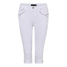 MARC LAUGE Alberta Twill Pirate PANTS 3/4 10 WHITE